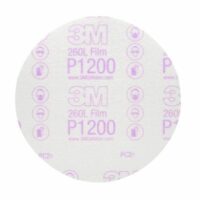 3M™ Hookit™ Finishing Film Abrasive Disc 260L, 00968, 6 in, P1200 - Image 3