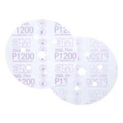 3M™ Hookit™ Finishing Film Abrasive Disc 260L, 01068, 6 in, Dust Free, P1200, 100 discs per carton, 4 cartons per case image 3M™ Hookit™ Finishing Film Abrasive Disc 260L, 01068, 6 in, Dust Free, P1200, 100 discs per carton, 4 cartons per caseimage