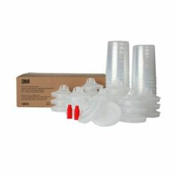 3M™ PPS™ Lid & Liner Kits, 16024, Large (28 fl oz), 200 Micron Filter, 25 Lids & Liners per kit image 3M™ PPS™ Lid & Liner Kits, 16024, Large (28 fl oz), 200 Micron Filter, 25 Lids & Liners per kitimage