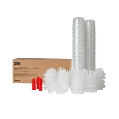 3M 16028 - PPS Lids & Liners, 3 oz Size, Full Diameter 200 Micron