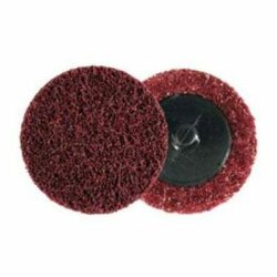 Scotch-Brite™ Roloc™ Surface Conditioning Disc, SC-DR, A/O Medium, TR, 2 in. image Scotch-Brite™ Roloc™ Surface Conditioning Disc, SC-DR, A/O Medium, TR, 2 in.image