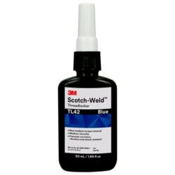 3M™ Scotch-Weld™ Threadlocker TL42, Blue, 50 mL Bottle image 3M™ Scotch-Weld™ Threadlocker TL42, Blue, 50 mL Bottleimage