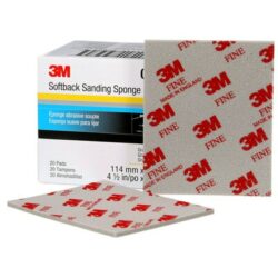 3M™ Softback Sanding Sponge 02604, 4 1/2 in x 5 1/2 in (115 mm x 140 mm), Fine image 3M™ Softback Sanding Sponge 02604, 4 1/2 in x 5 1/2 in (115 mm x 140 mm), Fineimage