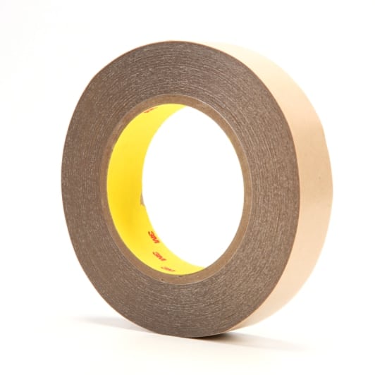 3M™ Double Coated Tape 9500PC, Clear, 1 in x 36 yd, 5.6 mil, 36 Roll/Case