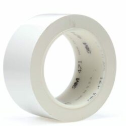 3M™ Vinyl Tape 471, White, 2 in x 36 yd, 5.2 mil image 3M™ Vinyl Tape 471, White, 2 in x 36 yd, 5.2 milimage