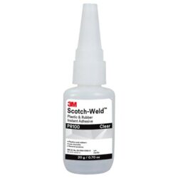 3M™ Scotch-Weld™ Plastic & Rubber Instant Adhesive PR100, Clear, 20 Gram, 10 Bottles/Case image 3M™ Scotch-Weld™ Plastic & Rubber Instant Adhesive PR100, Clear, 20 Gram, 10 Bottles/Caseimage