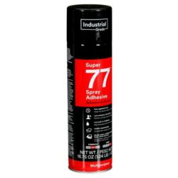 3M™ Super 77™ Multipurpose Spray Adhesive, 24 fl oz Can (Net Wt 16.75 oz) image 3M™ Super 77™ Multipurpose Spray Adhesive, 24 fl oz Can (Net Wt 16.75 oz)image