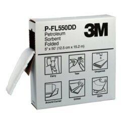 3M™ Oil Sorbent Folded P-FL550DD, 127 mm x 15.2 mimage