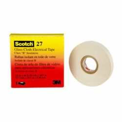 3M™ Glass Cloth Electrical Tape 27, 1/2 in x 66 ft image 3M™ Glass Cloth Electrical Tape 27, 1/2 in x 66 ftimage