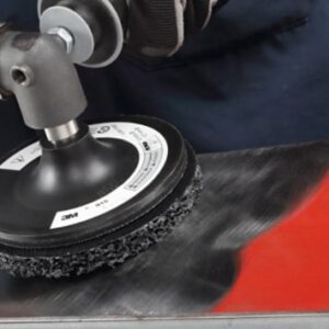 Scotch-Brite™ Clean and Strip Disc, CS-DC, SiC Extra Coarse, 6 in x 5/8 in, 15 ea/Case - Image 3