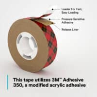 Scotch® ATG Adhesive Transfer Tape 926, Clear, 3/4 in x 36 yd, 5 mil, (12 Roll/Carton) 48 Roll/Case - Image 3