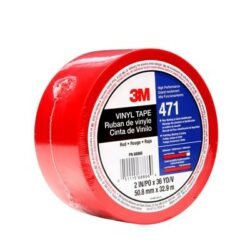 3M™ Vinyl Tape 471, Red, 2 in x 36 yd, 5.2 mil, Individually Wrapped image 3M™ Vinyl Tape 471, Red, 2 in x 36 yd, 5.2 mil, Individually Wrappedimage