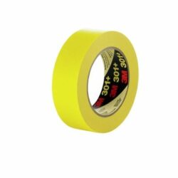 3M™ Performance Yellow Masking Tape 301+, 12 mm x 55 m, 6.3 milimage