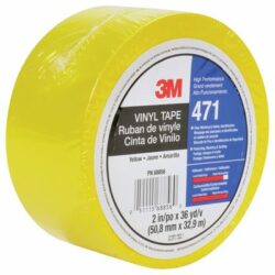 3M™ Vinyl Tape 471, Yellow, 3 in x 36 yd, 5.2 mil. image 3M™ Vinyl Tape 471, Yellow, 3 in x 36 yd, 5.2 mil.image
