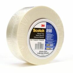 Scotch® Filament Tape 898 Clear, 24 mm x 55 m Individually Wrapped image Scotch® Filament Tape 898 Clear, 24 mm x 55 m Individually Wrappedimage