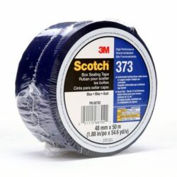 Scotch® Box Sealing Tape 373, Blue, 48 mm x 50 m, Individually Wrapped Conveniently Packagedimage