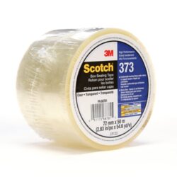 Scotch® Box Sealing Tape 373, Clear, 72mm x 50m, 24/Case, Individually Wrapped Conveniently Packaged image Scotch® Box Sealing Tape 373, Clear, 72mm x 50m, 24/Case, Individually Wrapped Conveniently Packagedimage