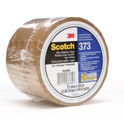 Scotch® Box Sealing Tape 373, Tan, 72 mm x 50 m, 24/Case, Individually Wrapped Conveniently Packaged image Scotch® Box Sealing Tape 373, Tan, 72 mm x 50 m, 24/Case, Individually Wrapped Conveniently Packagedimage