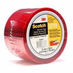 Scotch® Security Message Box Sealing Tape 3779, Clear, 72 mm x 100 m, Individually Wrapped Conveniently Packaged image Scotch® Security Message Box Sealing Tape 3779, Clear, 72 mm x 100 m, Individually Wrapped Conveniently Packagedimage