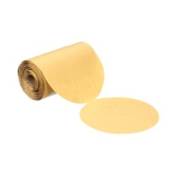 3M™ Stikit™ Gold Paper Disc Roll 216U, P220 A-weight, 6 in x NH, Die 600Z, 175 Discs/Roll, 6 Rolls/Caseimage