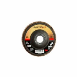 3M™ Cubitron™ II Flap Disc 967A, 60+, T27, 4-1/2 in x 7/8 in, Giant image 3M™ Cubitron™ II Flap Disc 967A, 60+, T27, 4-1/2 in x 7/8 in, Giantimage