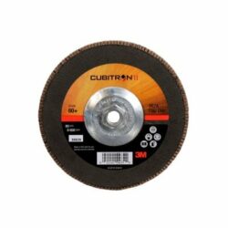 3M™ Cubitron™ II Flap Disc 967A, 40+, T27 Quick Change, 7 in x 5/8″-11, Giant image 3M™ Cubitron™ II Flap Disc 967A, 40+, T27 Quick Change, 7 in x 5/8″-11, Giantimage
