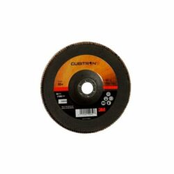 3M™ Cubitron™ II Flap Disc 967A, 60+, T29, 7 in x 7/8 in, Giant image 3M™ Cubitron™ II Flap Disc 967A, 60+, T29, 7 in x 7/8 in, Giantimage