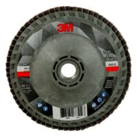 3M™ Flap Disc 769F, 40+, Quick Change, Type 27, 4-1/2 in x 5/8 in-11 - Image 3