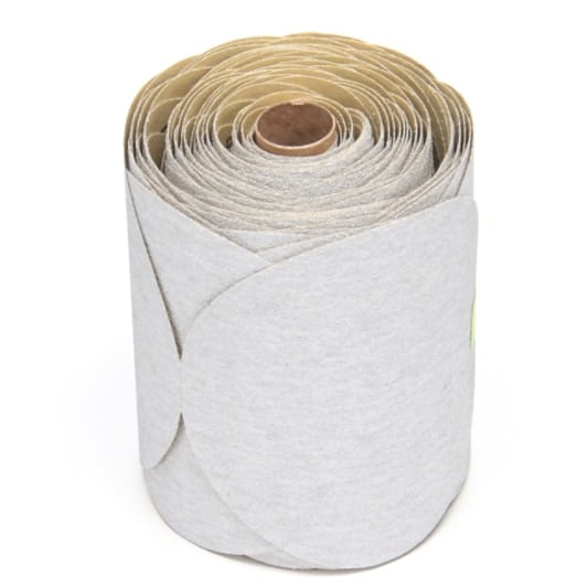 3M™ Stikit™ Paper Disc Roll 426U, 80 A-weight, 6 in x NH, Die 600Z, 125 Discs/Roll, 10 Rolls/Case