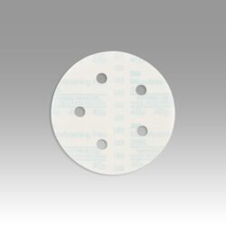 3M™ Hookit™ Microfinishing Film Disc 268L, 40 Mic 3MIL, Type D, 5 in x NH, D/F 5HL, Die 500FH, 25/Bag, 500 ea/Caseimage