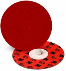 3M™ Cubitron™ II Roloc™ Durable Edge Disc 984F, 60+, YF-weight, TR, Maroon, 2 in, Die R200P image 3M™ Cubitron™ II Roloc™ Durable Edge Disc 984F, 60+, YF-weight, TR, Maroon, 2 in, Die R200Pimage