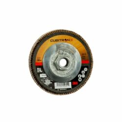 3M™ Cubitron™ II Flap Disc 967A, 60+, T29 Quick Change, 4-1/2 in x 5/8″-11, Giant, 10 ea/Case image 3M™ Cubitron™ II Flap Disc 967A, 60+, T29 Quick Change, 4-1/2 in x 5/8″-11, Giant, 10 ea/Caseimage