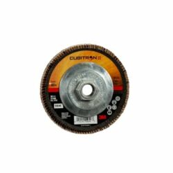 3M™ Cubitron™ II Flap Disc 967A, 80+, T29 Quick Change, 4-1/2 in x 5/8″-11, Giant, 10 ea/Case image 3M™ Cubitron™ II Flap Disc 967A, 80+, T29 Quick Change, 4-1/2 in x 5/8″-11, Giant, 10 ea/Caseimage