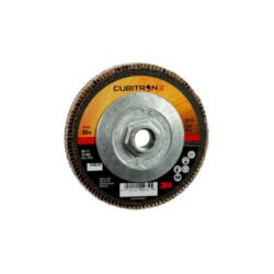 3M™ Cubitron™ II Flap Disc 967A, 80+, T27 Quick Change, 4-1/2 in x 5/8″-11, Giant, 10 ea/Case image 3M™ Cubitron™ II Flap Disc 967A, 80+, T27 Quick Change, 4-1/2 in x 5/8″-11, Giant, 10 ea/Caseimage