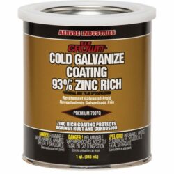 Aervoe Crown – Cold Galvanizing Coating 93% Zinc Rich – Quart Size image Aervoe Crown – Cold Galvanizing Coating 93% Zinc Rich – Quart Sizeimage