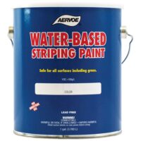 Striping Paint (water-based) - Athletic Yellow - Gallon