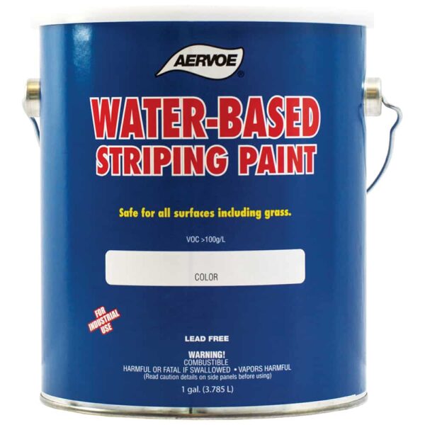 Striping Paint (water-based) - Athletic Yellow - Gallon