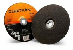 3M™ Cubitron™ II Cut and Grind Wheel, 28761, T27, 9 in x 1/8 in x 7/8 in – OBSOLETE image 3M™ Cubitron™ II Cut and Grind Wheel, 28761, T27, 9 in x 1/8 in x 7/8 in – OBSOLETEimage