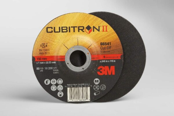 3M™ Cubitron™ II Cut-Off Wheel, 66541, T27, 6 in x .045 in x 7/8 in.