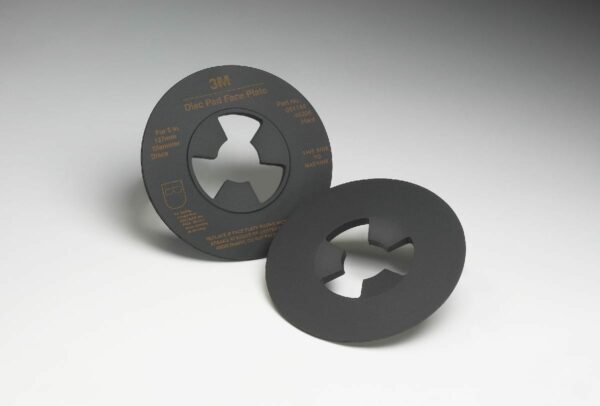 3M™ Disc Pad Face Plate 14270, 4-1/2 in, Hard, Black