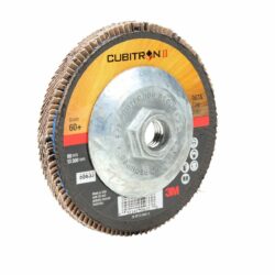 3M™ Cubitron™ II Flap Disc 967A, 60+, T27 Quick Change, 4-1/2 in x 5/8″-11, Giant image 3M™ Cubitron™ II Flap Disc 967A, 60+, T27 Quick Change, 4-1/2 in x 5/8″-11, Giantimage