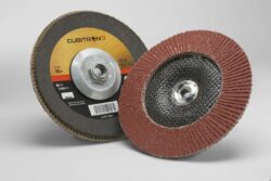 3M™ Cubitron™ II Flap Disc 967A, 80+, T29 Quick Change, 7 in x 5/8″-11, 5 ea/Case image 3M™ Cubitron™ II Flap Disc 967A, 80+, T29 Quick Change, 7 in x 5/8″-11, 5 ea/Caseimage