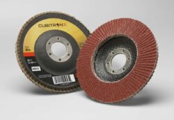 3M™ Cubitron™ II Flap Disc 967A, 40+, T29, 4-1/2 in x 7/8 in image 3M™ Cubitron™ II Flap Disc 967A, 40+, T29, 4-1/2 in x 7/8 inimage