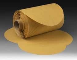 3M™ Stikit™ Gold Paper Disc Roll, 6 in x NH P180 A-weight 3M stock# 7000118297 image 3M™ Stikit™ Gold Paper Disc Roll, 6 in x NH P180 A-weight 3M stock# 7000118297image