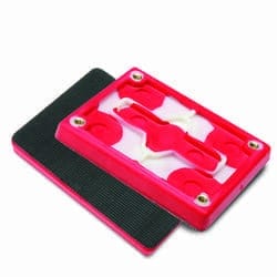 3M™ Hookit™ Pad 20433, 3 in x 4 in x 1/2 in Red Foam image 3M™ Hookit™ Pad 20433, 3 in x 4 in x 1/2 in Red Foamimage