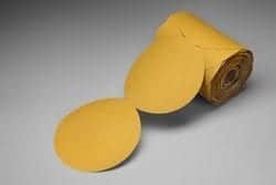 3M™ Stikit™ Gold Film Disc Roll 255L, P80, 5 in x NH, Die 500X image 3M™ Stikit™ Gold Film Disc Roll 255L, P80, 5 in x NH, Die 500Ximage
