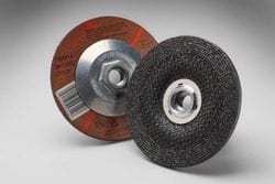 3M™ Depressed Center Wheel, 4-1/2 in x 1/4 in x 5/8-11 Internal 24 3M stock# 7010359908 image 3M™ Depressed Center Wheel, 4-1/2 in x 1/4 in x 5/8-11 Internal 24 3M stock# 7010359908image