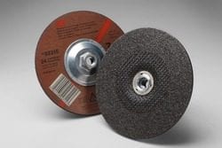 3M™ Depressed Center Wheel, 7 in x 1/4 in x 5/8-11 Internal 24 3M stock# 7010325743 image 3M™ Depressed Center Wheel, 7 in x 1/4 in x 5/8-11 Internal 24 3M stock# 7010325743image