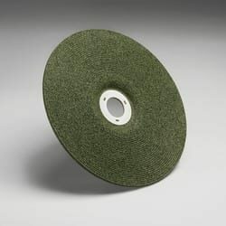 3M™ Green Corps™ Cutting/Grinding Wheel, 4-1/2 in x 1/8 in x 5/8-11 Internal 36 3M stock# 7010325744 image 3M™ Green Corps™ Cutting/Grinding Wheel, 4-1/2 in x 1/8 in x 5/8-11 Internal 36 3M stock# 7010325744image