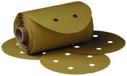3M™ Stikit™ Gold Paper D/F Disc Roll 216U, 5 in x NH 5 Holes P240 A-weight 3M stock# 7000043524 image 3M™ Stikit™ Gold Paper D/F Disc Roll 216U, 5 in x NH 5 Holes P240 A-weight 3M stock# 7000043524image